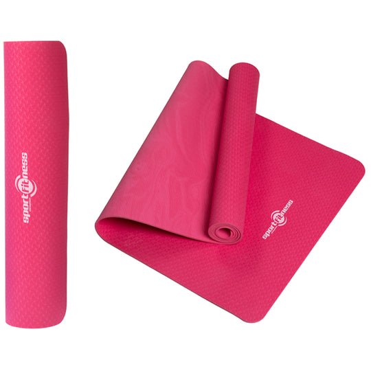 Colchoneta para Yoga Sportfitness Mat de Ejercicios 6 mm - Equipos de  Gimnasia