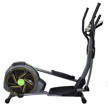 ANCHEER Elipticas Fitness Casa 8 Niveles de Resistencia,Medición de Pulso,  Monitor LCD, Volante Inercia 11 Ibs,Controlado Magnéticamente, Carga  Máxima: 330 Ibs : : Deportes y aire libre